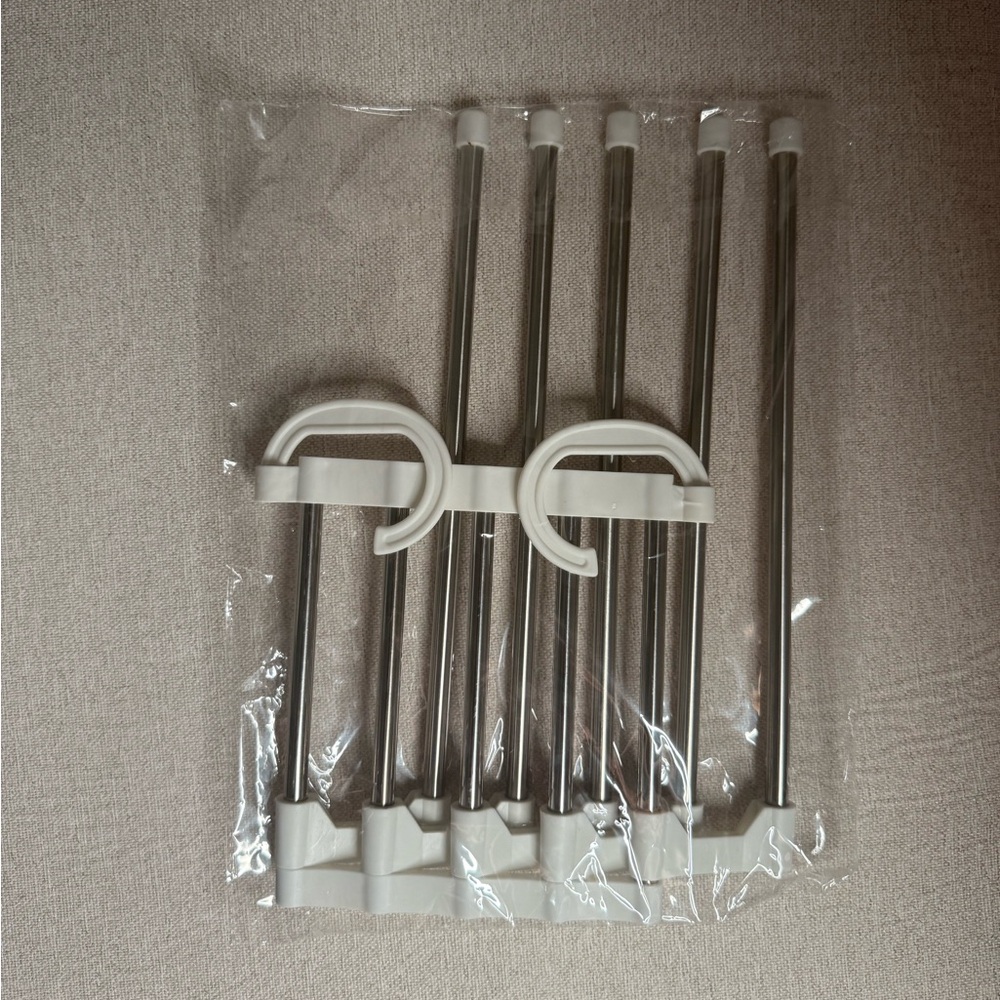 White 5-Layered Pants Rack - Picture 5 of 5